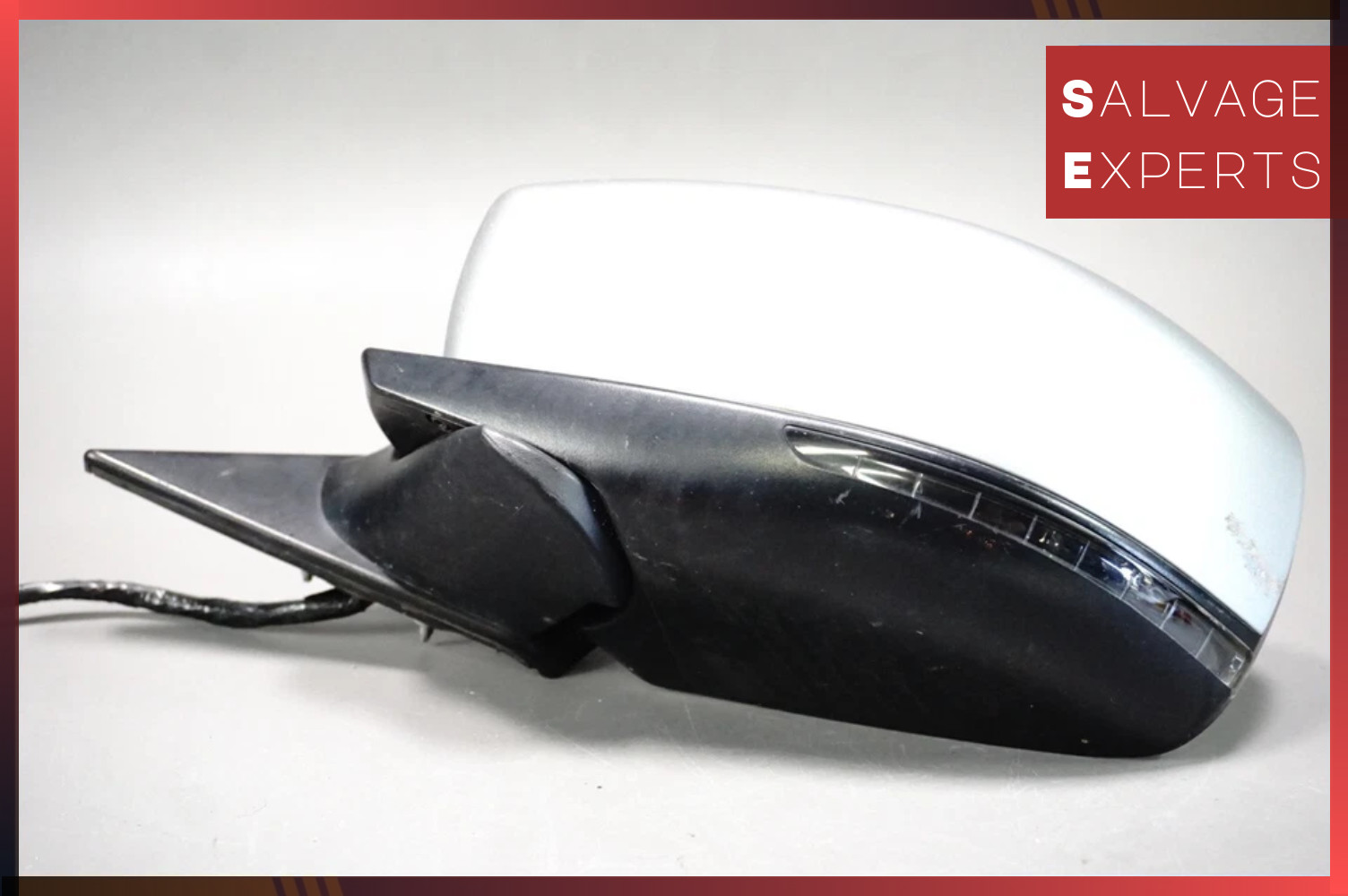 2014-2017 Maserati Quattroporte Left Driver Door Side Mirror Silver OEM