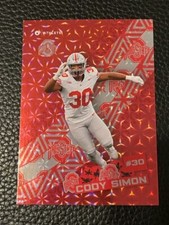 CODY SIMON 2024 ONIT Ohio State Football Sticker Series insert HOLO *New*