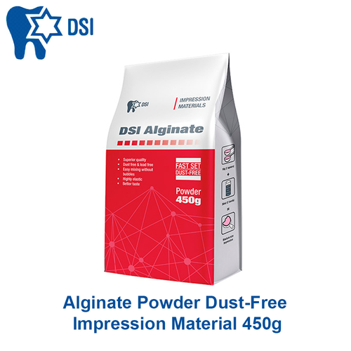 Dental DSI Alginate Powder Dust Free Fast Setting Impression Material 450g eBay