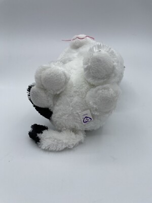 Ty MUFFIN White Pink Black Colorblock Beanie Boo Kitty Cat Ty MUFFIN White Pink Black Colorblock Beanie Boo Kitty Cat