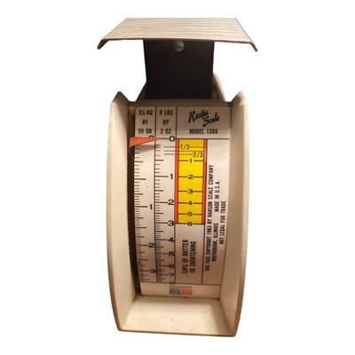 Vintage 1963 Hanson Recipe Scale Model 1308 with 8 lbs / 3.5 kilo 
