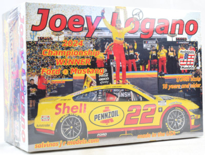 Salvinos JR Models ''Penzoil'' Joey Logano 2024 Ford Mustang -Daytona 1/24 Car Kit