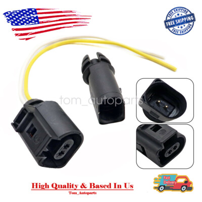 Outer Ambient Air Temperature Sensor with Plug Pigtail For VW Jetta Passat Audi