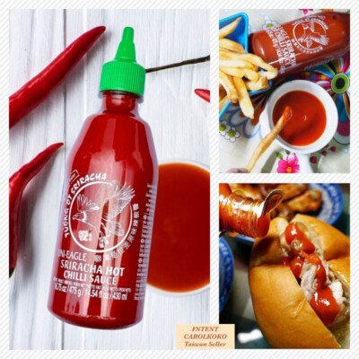 UNI-EAGLE Sriracha Hot Chili Sauce 475g 聯鷹是拉差辣椒醬
