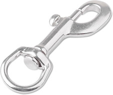 Swivel Eye Snap Hook Stainless Steel Bolt Snap Corrosion-Resistant Marine Clips