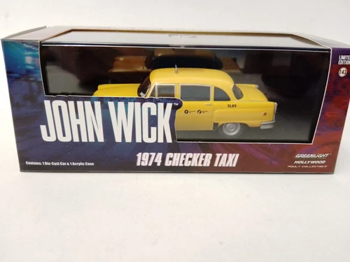 Greenlight Vérificateur Taxi JOHN WICK 1974 1/43 86607