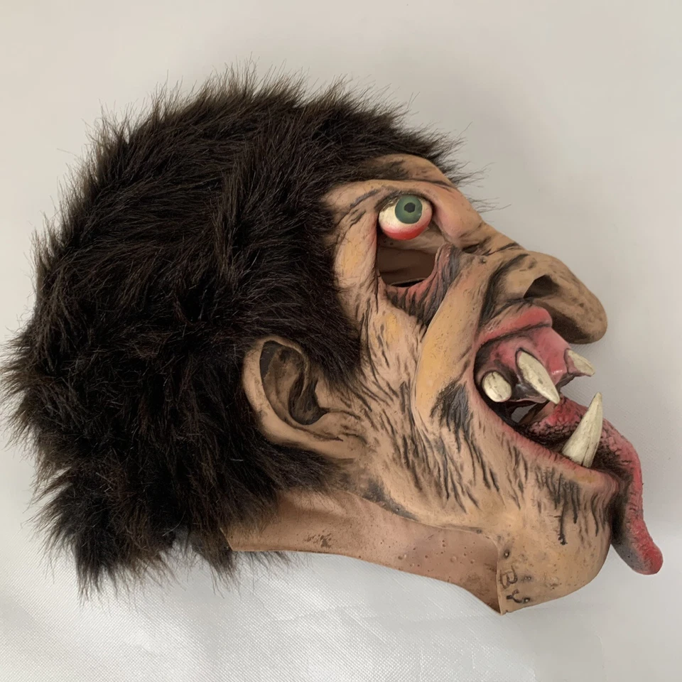 Liquor Devious Fiend Mask Adult One Size Halloween Horror Latex Zombie Scary - Image 4 of 4