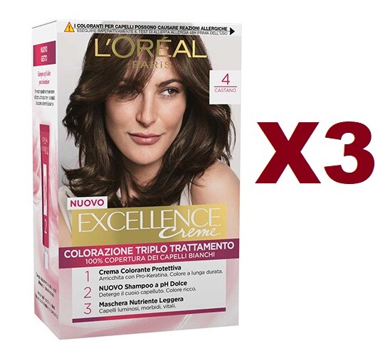 L'oreal Italia Spa Div. Cpd Excel Castano N 4 - Immagine 3