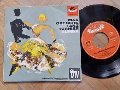 Max Greger/ Gregers Tanzturnier - Rumba 7'' Vinyl Germany