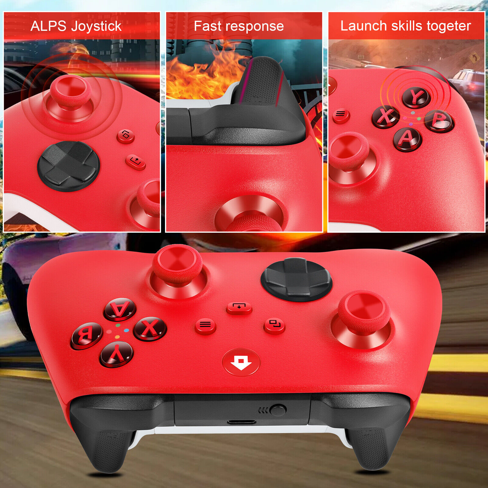 Manette Xbox Pulse Red Series S/X – Le Particulier