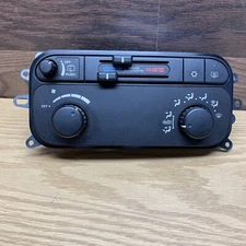 01-03 DURANGO TEMPERATURE AC HEAT AIR CLIMATE CONTROL UNIT SWITCH DEFROSTER OEM