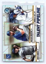 2020 Bowman #TP-KCR Foster Griffin/Khalil Lee/Kris Bubic