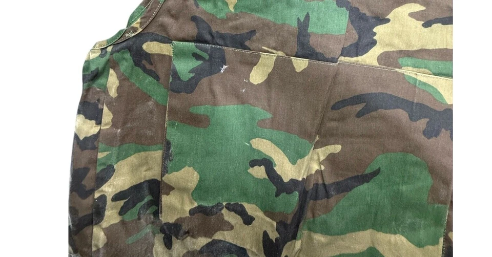 *Saf T Bak Inc Camouflage Fishing Vest VTG HUNTING Military - Image 4 of 4