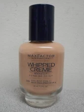 MAX FACTOR WHIPPED CREME MAKEUP FOUNDATION 309 COOL BEIGE 1.2fl oz *very rare*