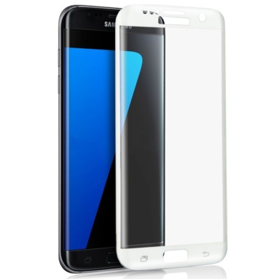 ^ 3D Curved Schutzfolie COLOR GLAS 9H Xiaomi Redmi 5 Plus FULL Face Weiß