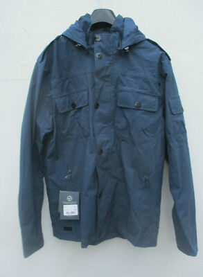REGATTA MATTHIAS WASSERDICHTE HERRENJACKE MIT KAPUZE MEDIUM DUNKEL DENIM NEU MIT ETIKETT UVP £110 