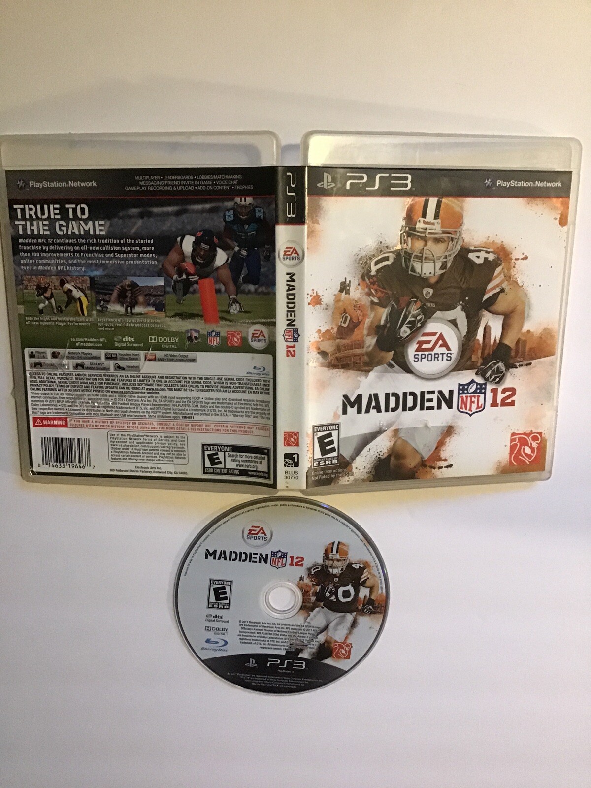PS3 Madden NFL 12 For PlayStation 3 PS3 Football