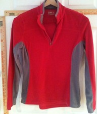 Women's Alpine 1/4 Zip Pullover Fleece Pink Small