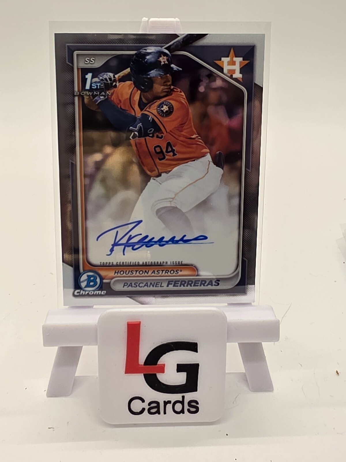 2024 Bowman Chrome - Prospect Autographs Pascanel Ferreras #CPA-PF (AU, RC)