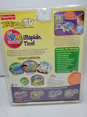 Fisher InteracTV Nick Jr Dora The Explorer iRapido Tico 2003 C3954
