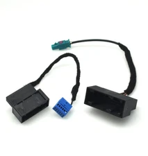 Retention Reverse Camera Adapter Cable RGB to RCA For VW Skoda MIB2 RCD330/340 