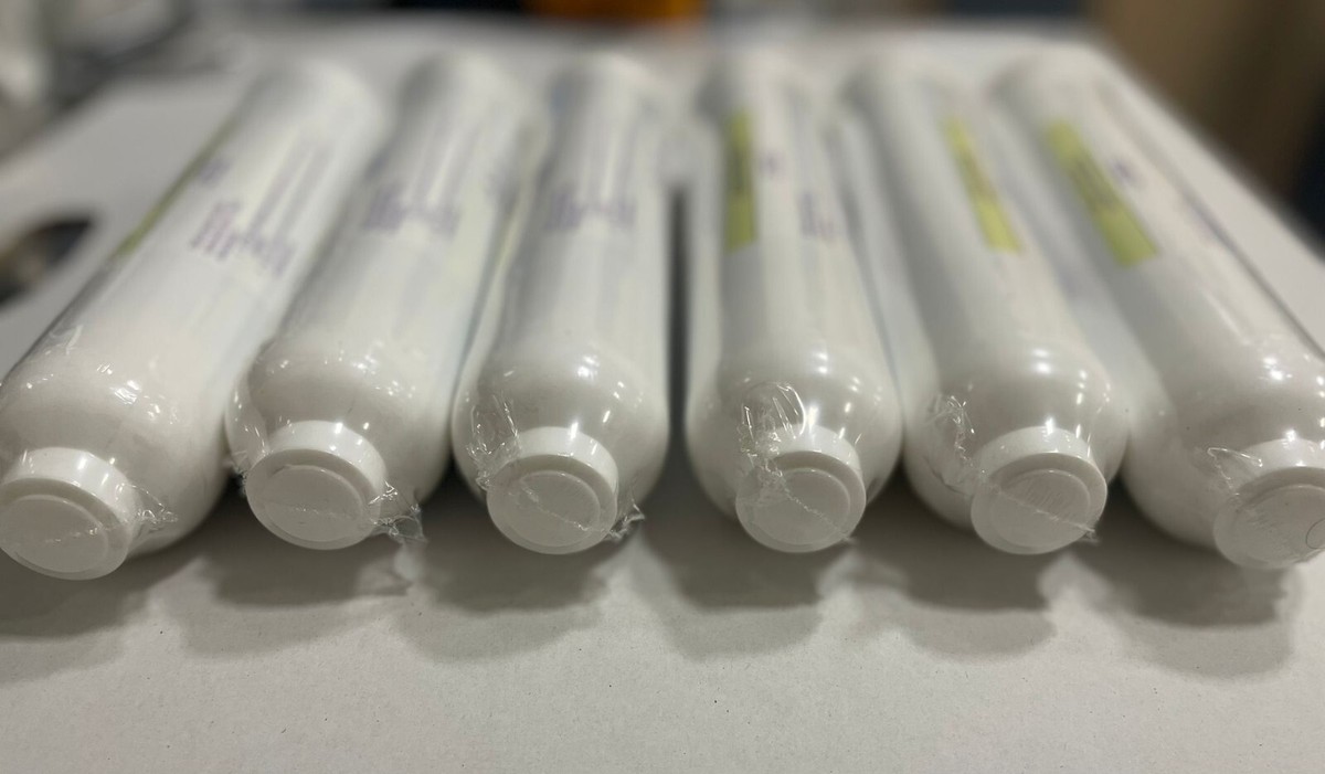 3 Cartucce Filtro Acqua T33 Da 10 Pollici Per Osmosi Inversa - Carbone Attivo, 25x5 Cm, Post-filtro, Per Depuratori Standard