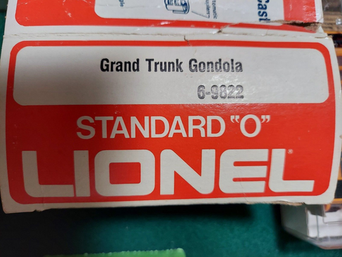 LIONEL #6-9822 GRAND TRUNK GONDOLA - Picture 2 of 5