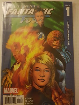 ULTIMATE FANTASTIC FOUR ISSUES 1 TO 13, VOLUME 1. READ AND BAGGED CONDITION.