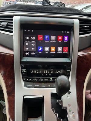 2008-14 20er Serie Toyota ALPHARD VELLFIRE ANDROID Radio SatNav Bluetooth CARPLAY