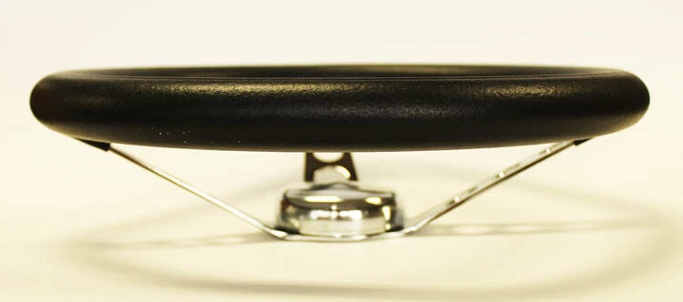 Pontiac Firebird Trans Am LeMans Grant Steering Wheel Black 13 1/2" - Image 4 of 4