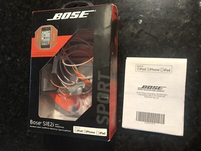 Bose sie2i Soundsport In-Ear Headphones Microphone StayHear Orange