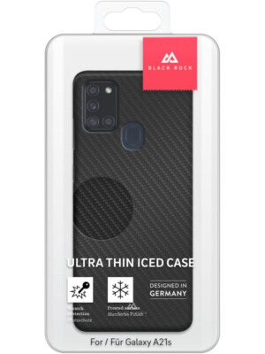 Black Rock Ultra Thin Iced Case Schutzhülle Samsung Galaxy A21s Cover Tasche B81