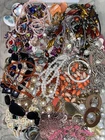 6 Plus Pounds Costume Jewelry Vintage To Now Wearable Sellable Mixed Type 216