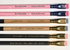 Blackwing 6 Pencil Collector Moleskin Sakura - Traveler's Company - Palomino 602