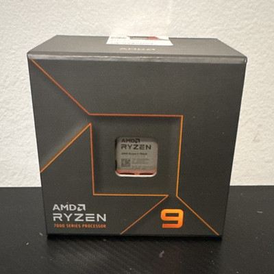 AMD Ryzen 9 7900X 12-Core Socket AM5 5.6GHz CPU 12MB/64MB Cache [Sealed Box]