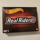 Hot Wheels RLC Red Line Club Exclusive REAL RIDERS WHEELS SET 1 Sealed