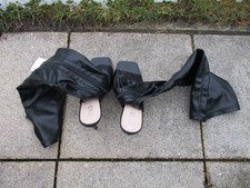 2in1 Raid Open Toes High heels Overknees Sandaletten-Stiefel Gr.41