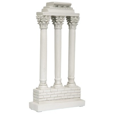 Design Toscano Temple of Castor and Pollux Column (Straight)