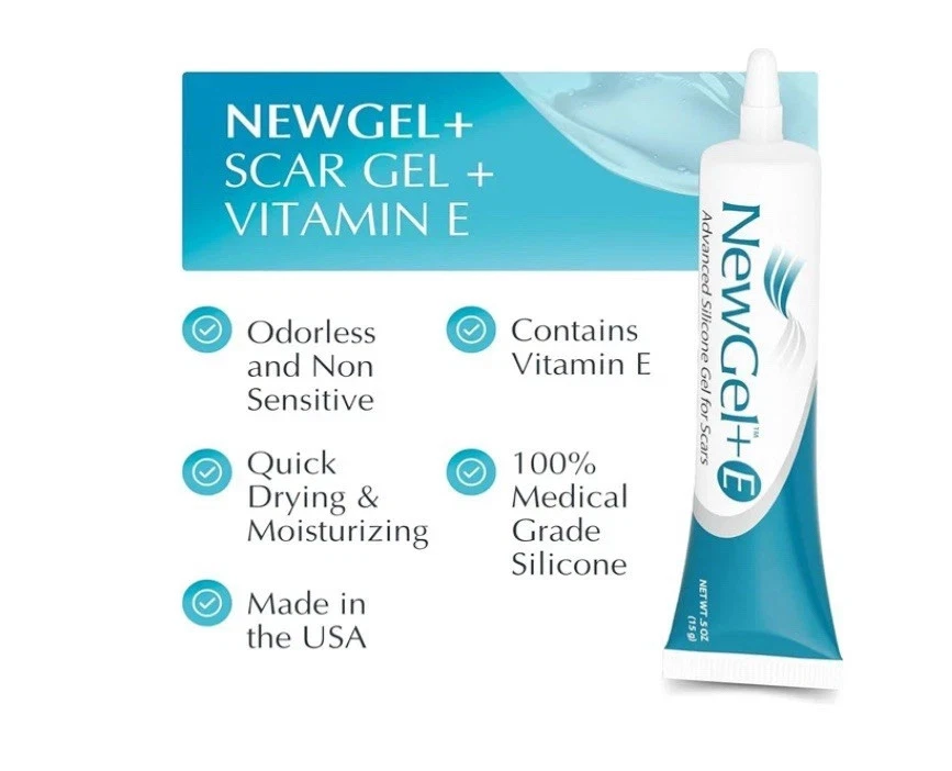 NewGel+E Gel de Silicona Avanzado para Reducción de Cicatrices 0.5oz - ¡Envío Rápido! - #344 Foto 2 de 4