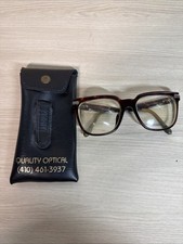 Vintage Hugo, Boss, Full Frame, Unisex Tortoise Square Eyeglass Frames Only