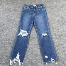 Flying Monkey Straight Jeans Womens 27 Blue H...