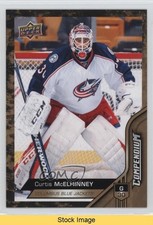 2016-17 Upper Deck Compendium Gold Curtis McElhinney #373 READ 0cr