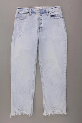 ✨ Jean Regular Abercrombie & Fitch 7/8 pour femme taille W28, S, 36 bleu ✨ - Photo 1/4