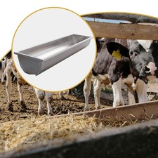 Feeding Trough Heavy Duty Easy to Clean Livestock Feeder for Horses Deer Cow