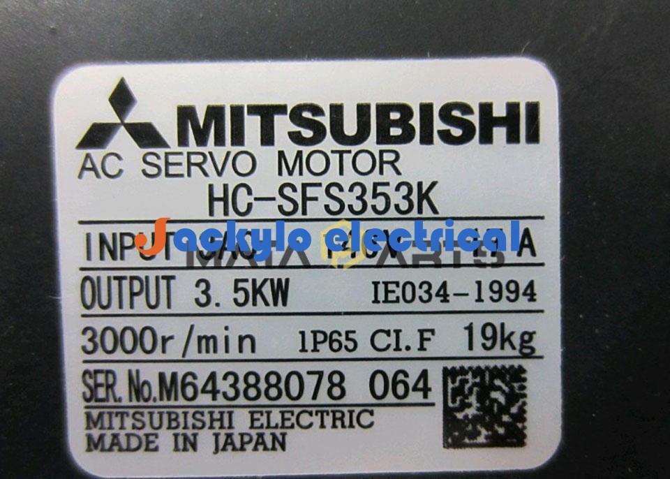 1PCS NEW MITSUBISHI SERVO MOTOR HC-SFS353K