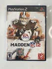 Madden NFL 12 (Sony Playstation 2, PS2) Complete CIB Resurfaced Tested
