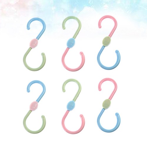 4 Packs Swivel Hook Multi-purpose Hooks Colorful Multiple Hanger