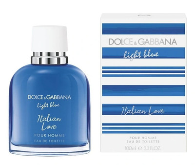 Dolce & Gabbana Light Blue Italian Love Pour Homme Eau De Toilette EDT 100ml