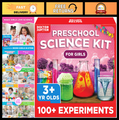 STEM Science Kit for Kids Ages 3-5 | Educational Learning Activities & Experimen