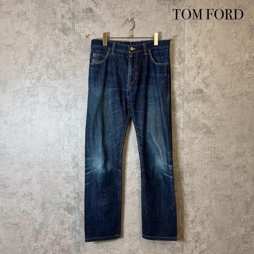 Tom Ford Italy Dark Blue Straight Denim R654